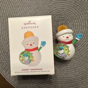 Hallmark Sweet Snowman Limited Edition